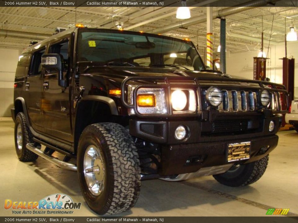 2006 Hummer H2 SUV Black / Ebony Photo #3