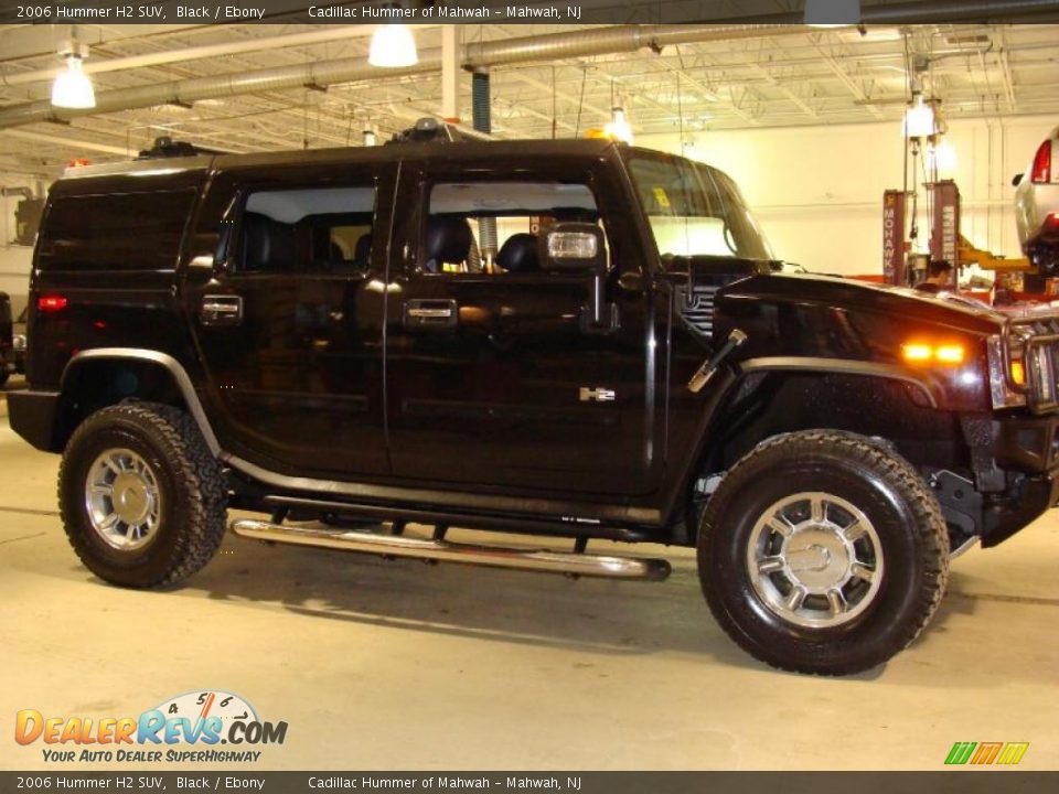 2006 Hummer H2 SUV Black / Ebony Photo #4