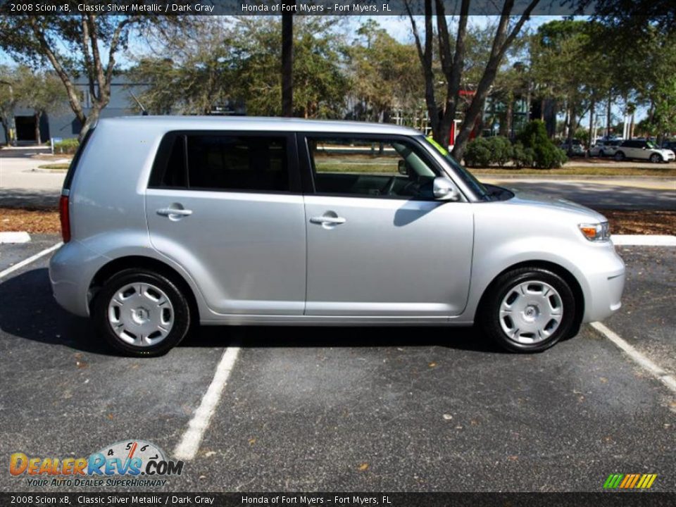 2008 Scion xB Classic Silver Metallic / Dark Gray Photo #2