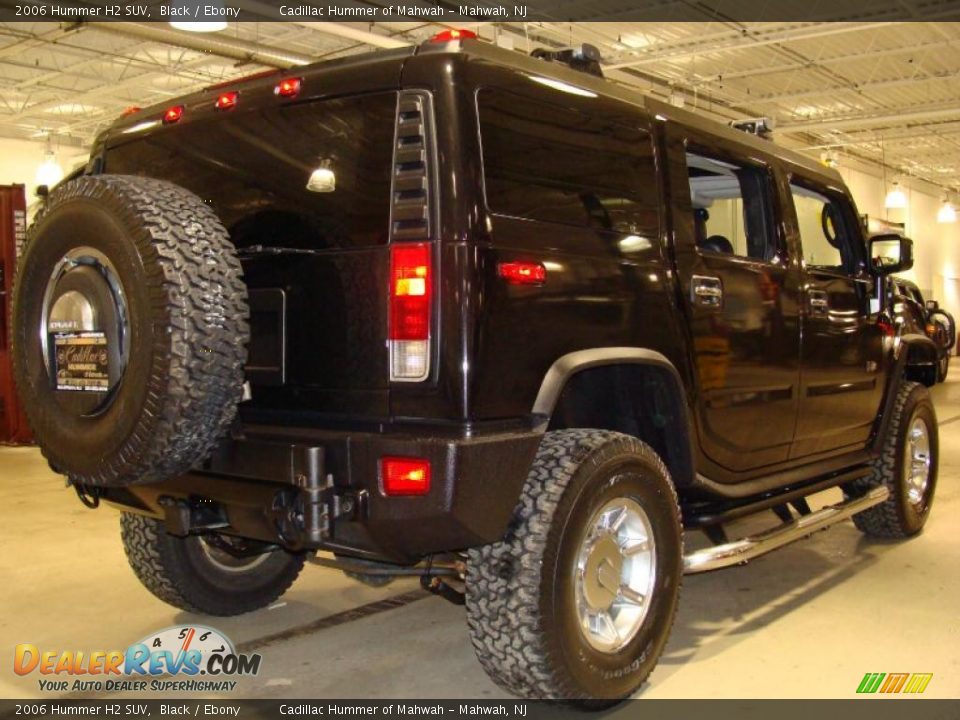 2006 Hummer H2 SUV Black / Ebony Photo #5