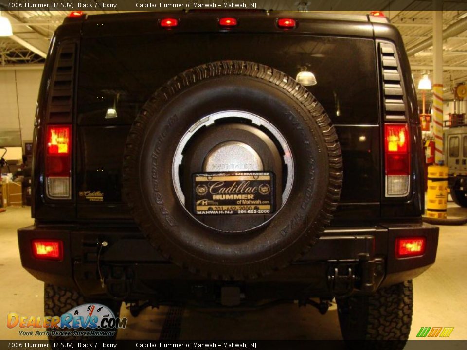 2006 Hummer H2 SUV Black / Ebony Photo #6