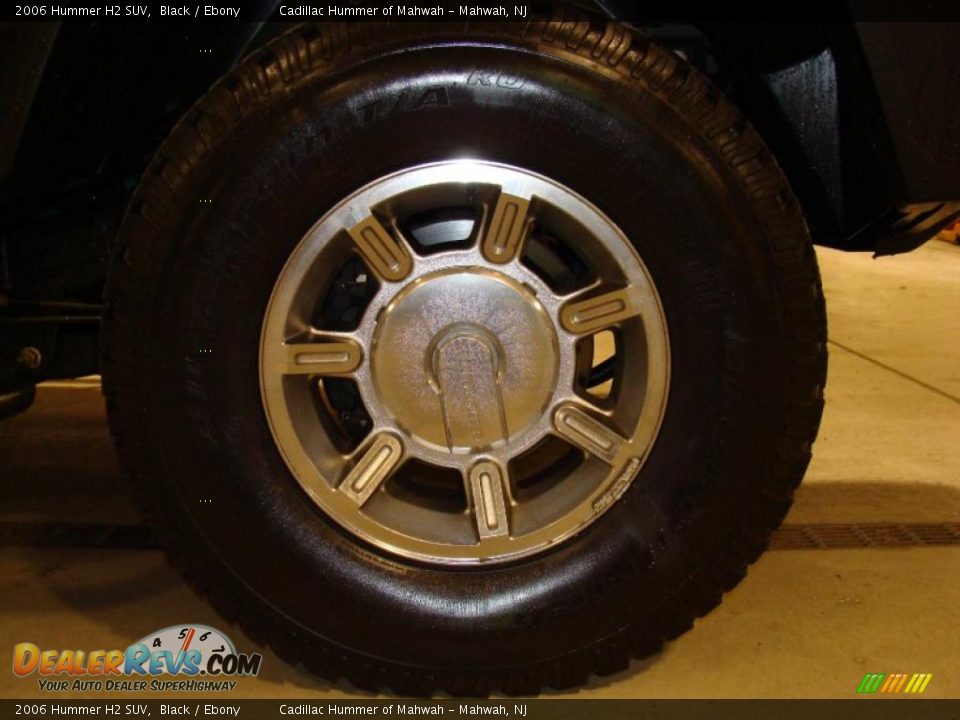 2006 Hummer H2 SUV Black / Ebony Photo #8