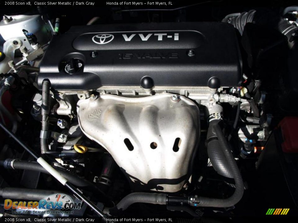 2008 Scion xB Classic Silver Metallic / Dark Gray Photo #8