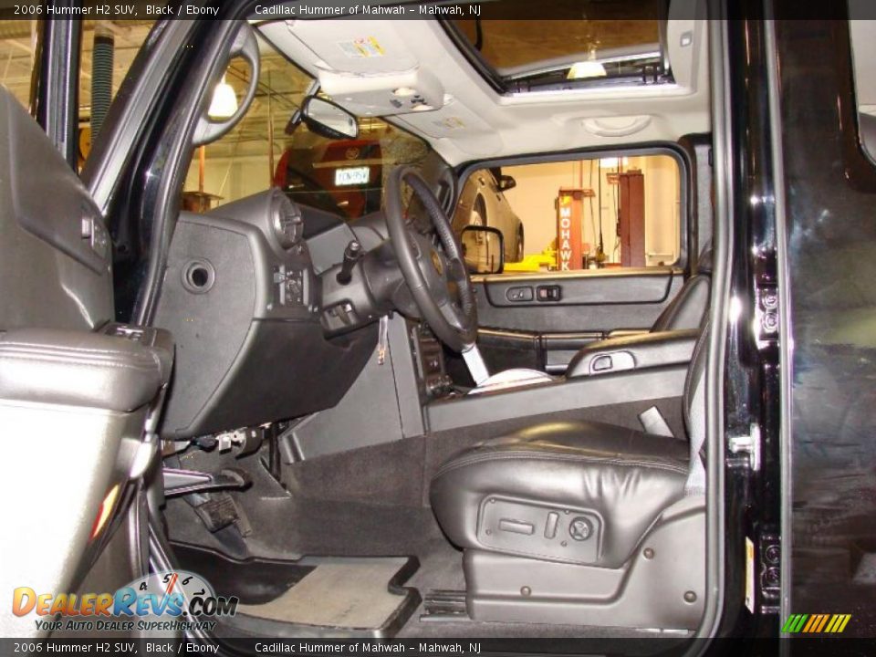 2006 Hummer H2 SUV Black / Ebony Photo #10