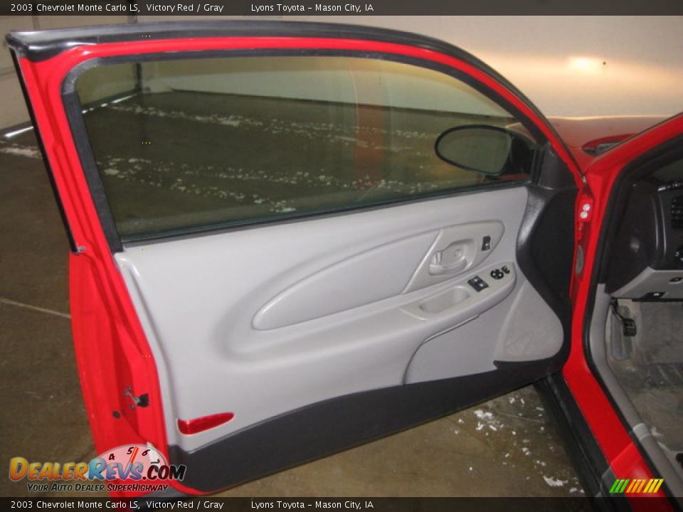 2003 Chevrolet Monte Carlo LS Victory Red / Gray Photo #11