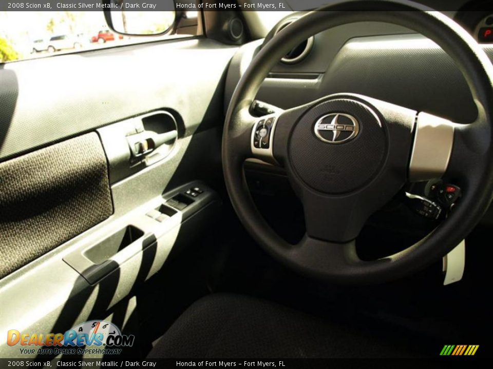 2008 Scion xB Classic Silver Metallic / Dark Gray Photo #10