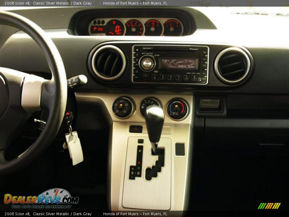 2008 Scion xB Classic Silver Metallic / Dark Gray Photo #11