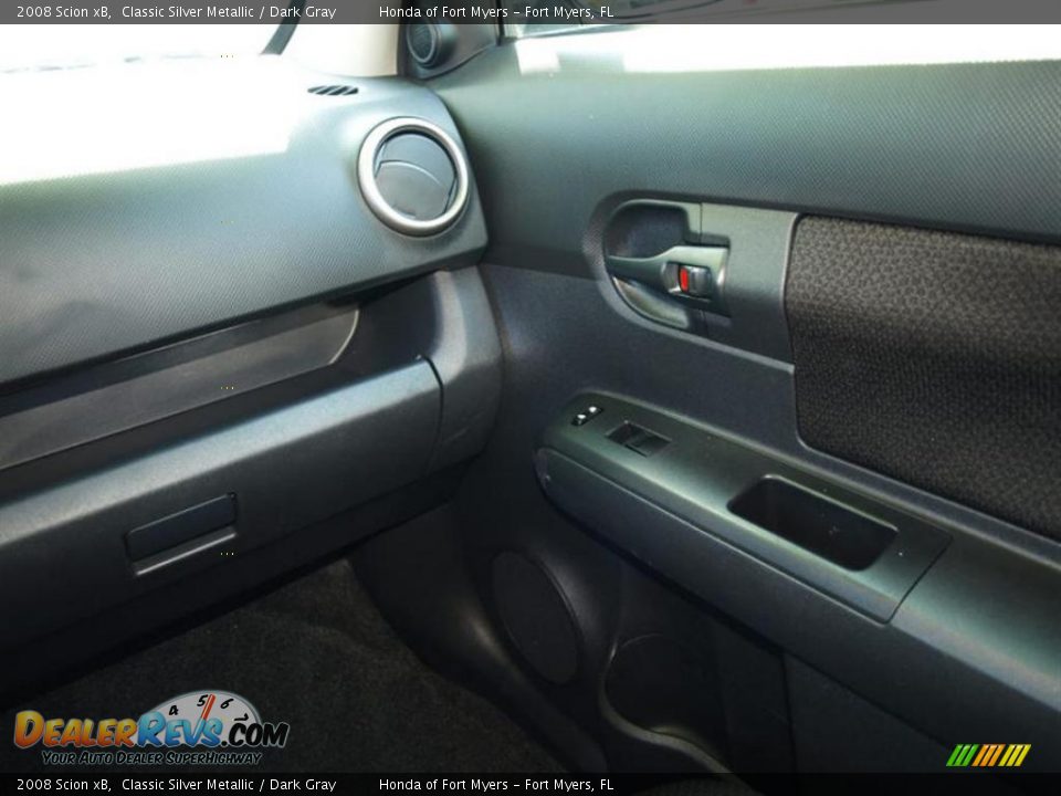 2008 Scion xB Classic Silver Metallic / Dark Gray Photo #12