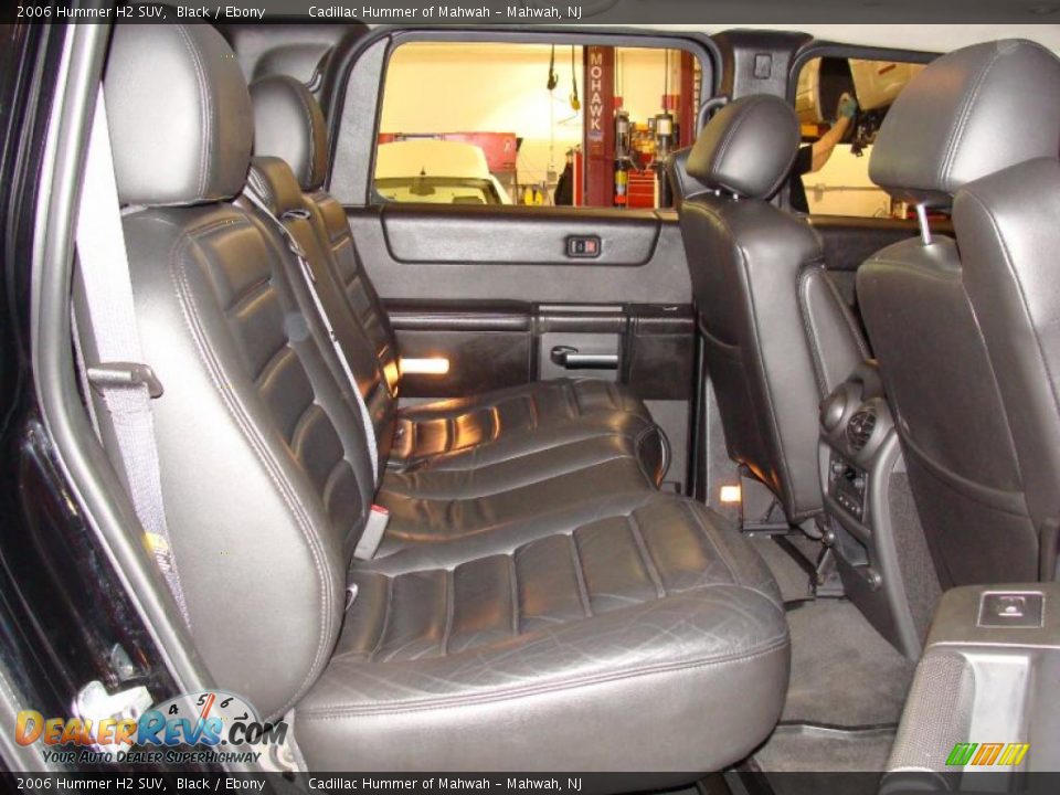 2006 Hummer H2 SUV Black / Ebony Photo #14