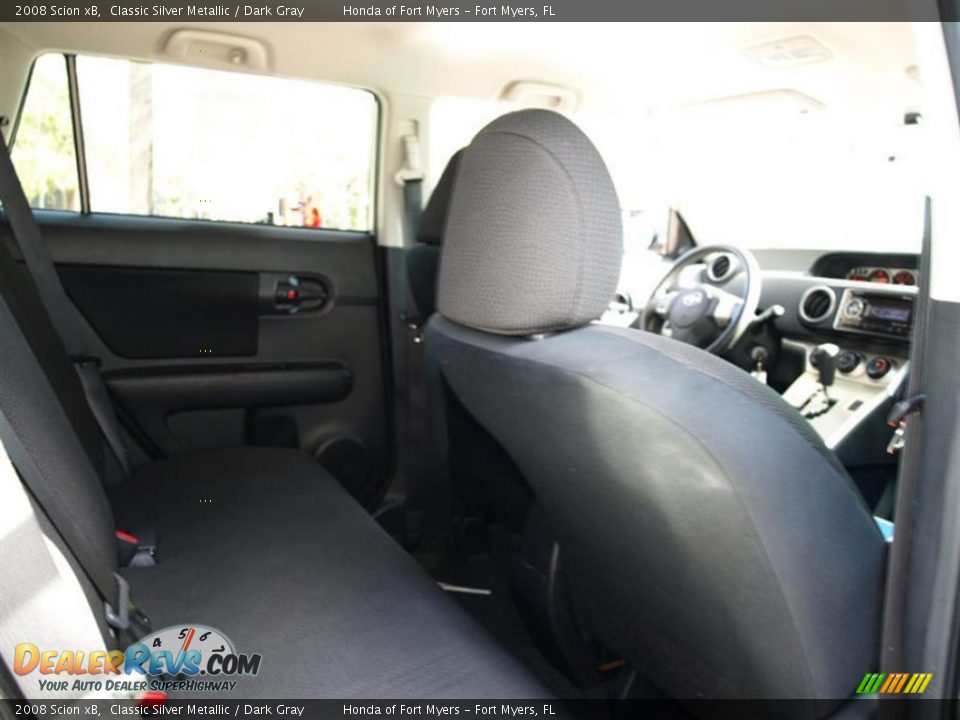 2008 Scion xB Classic Silver Metallic / Dark Gray Photo #13
