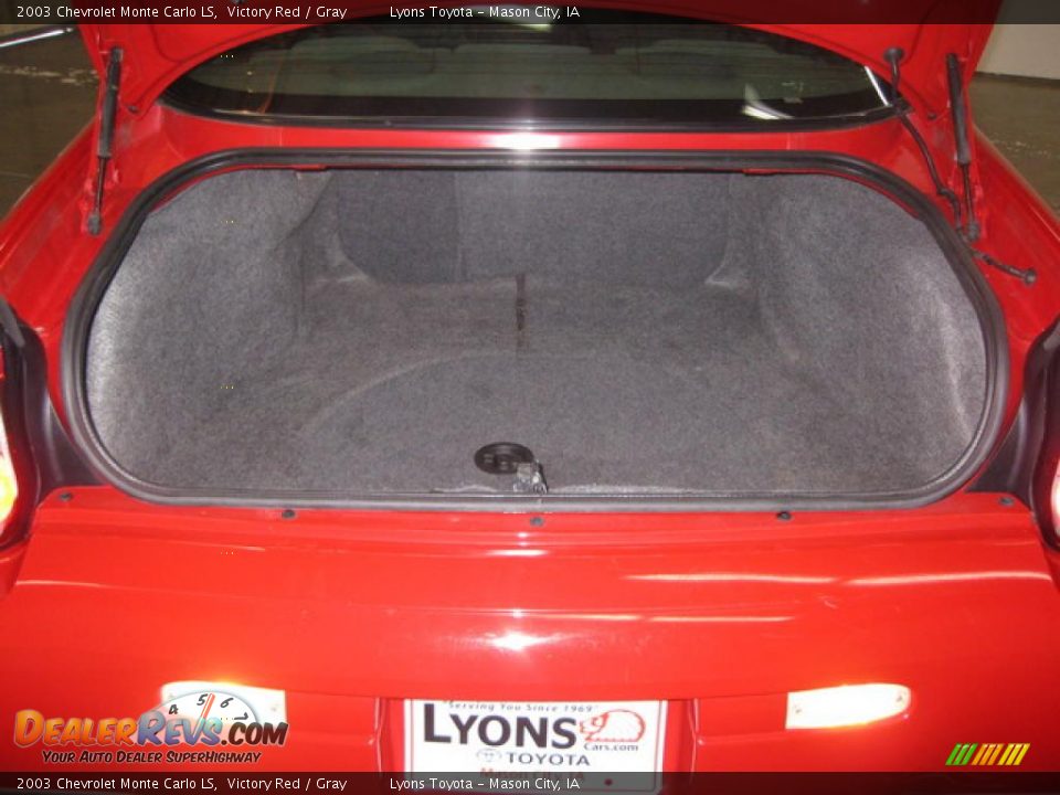 2003 Chevrolet Monte Carlo LS Victory Red / Gray Photo #15