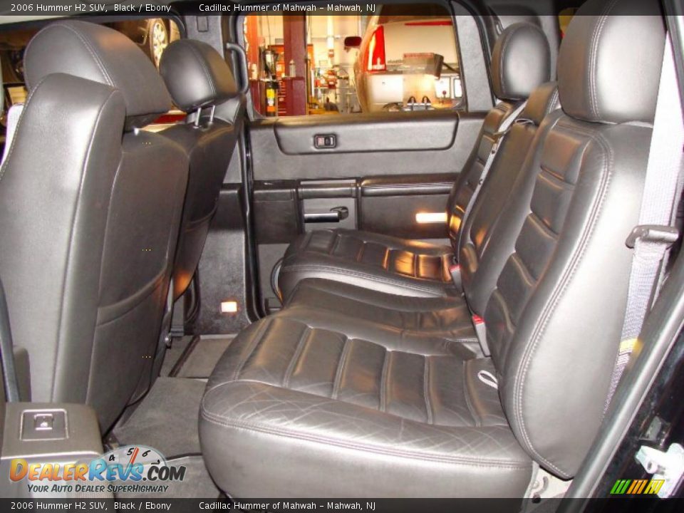 2006 Hummer H2 SUV Black / Ebony Photo #15