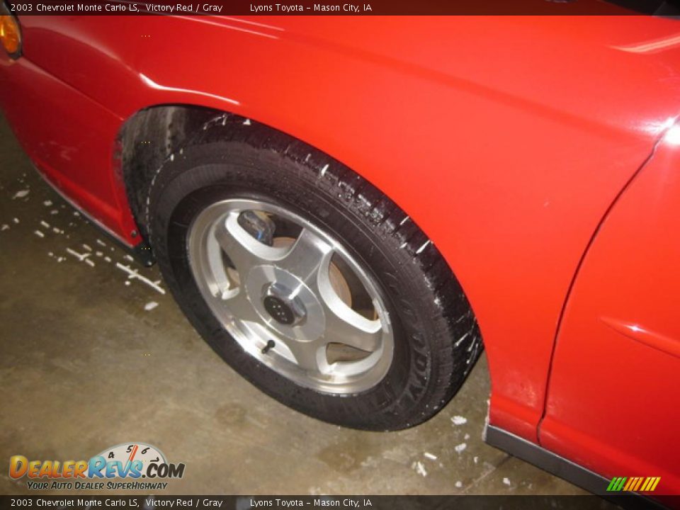 2003 Chevrolet Monte Carlo LS Victory Red / Gray Photo #16