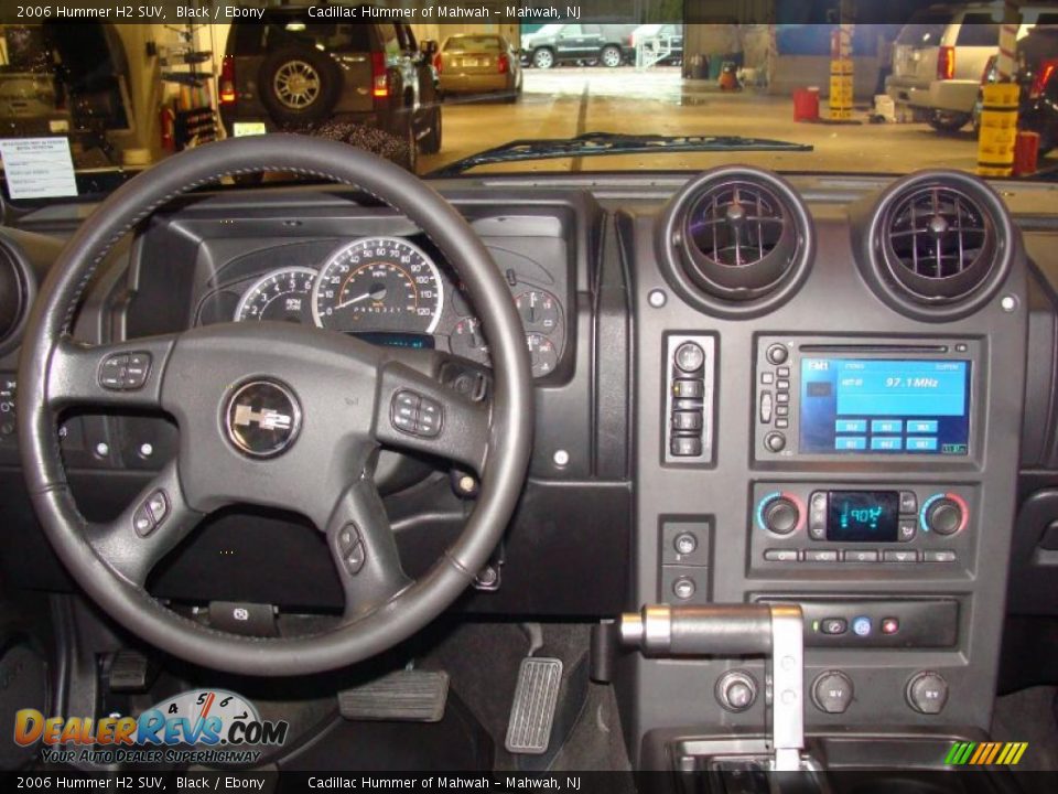 2006 Hummer H2 SUV Black / Ebony Photo #16