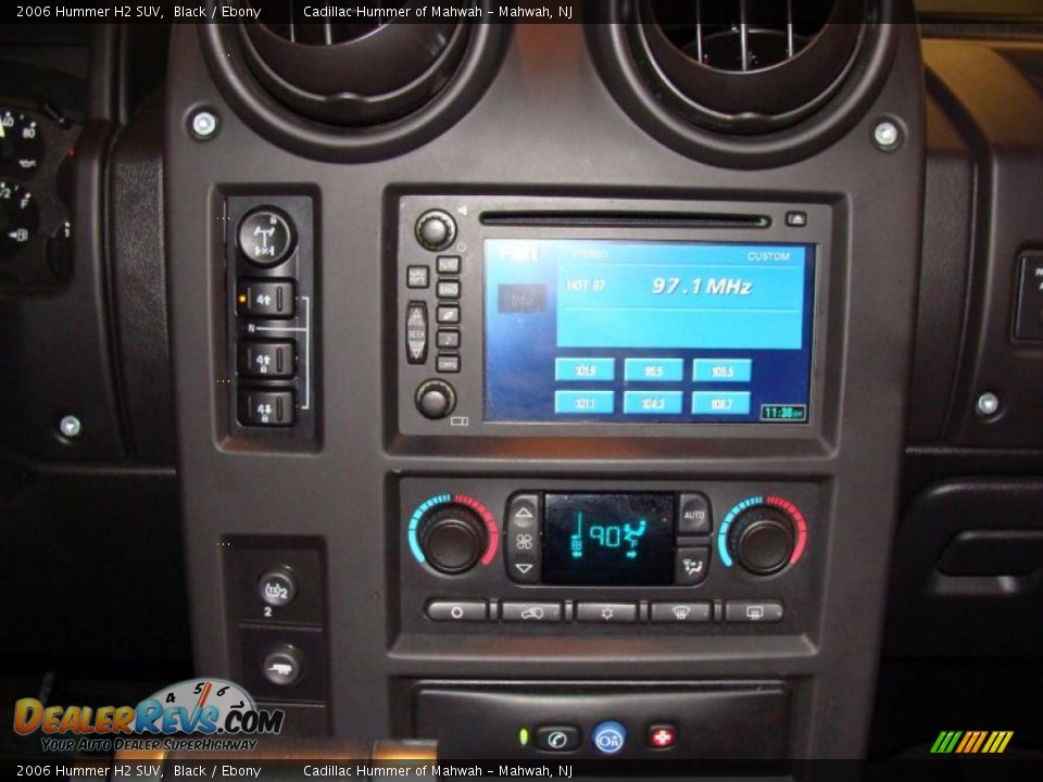 2006 Hummer H2 SUV Black / Ebony Photo #17