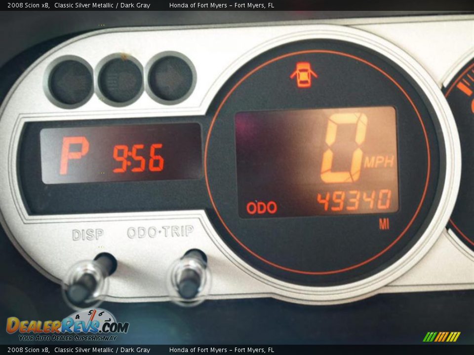2008 Scion xB Classic Silver Metallic / Dark Gray Photo #16