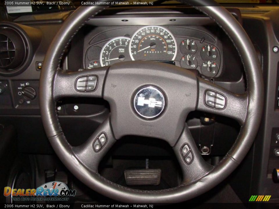 2006 Hummer H2 SUV Black / Ebony Photo #18