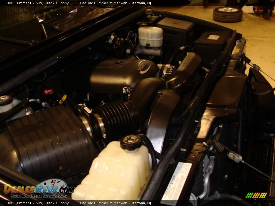 2006 Hummer H2 SUV Black / Ebony Photo #22