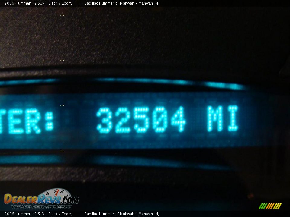 2006 Hummer H2 SUV Black / Ebony Photo #23