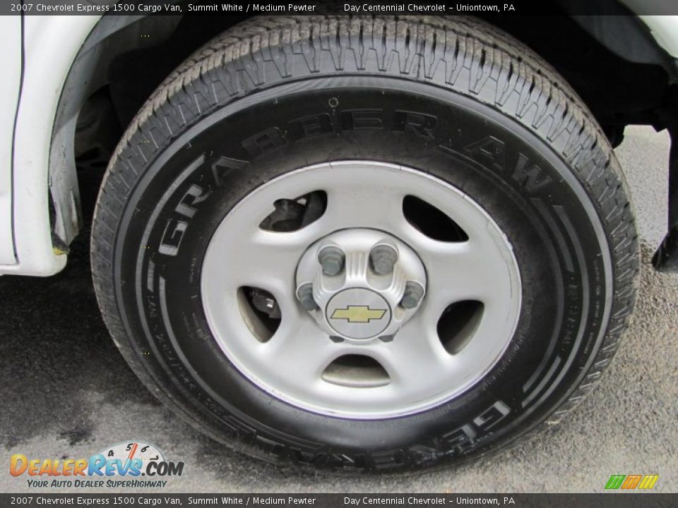 2007 Chevrolet Express 1500 Cargo Van Summit White / Medium Pewter Photo #5