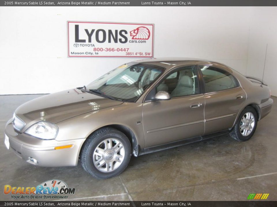2005 Mercury Sable LS Sedan Arizona Beige Metallic / Medium Parchment Photo #1