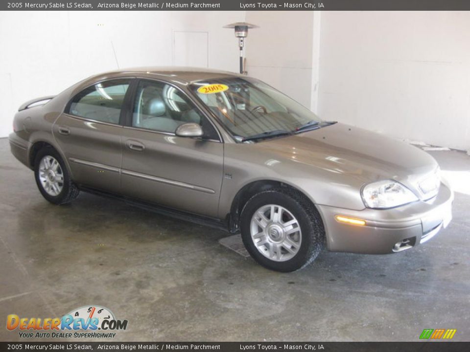 2005 Mercury Sable LS Sedan Arizona Beige Metallic / Medium Parchment Photo #3