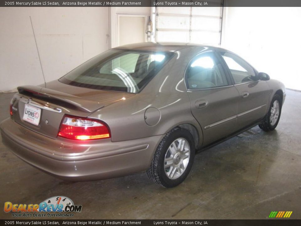 2005 Mercury Sable LS Sedan Arizona Beige Metallic / Medium Parchment Photo #4
