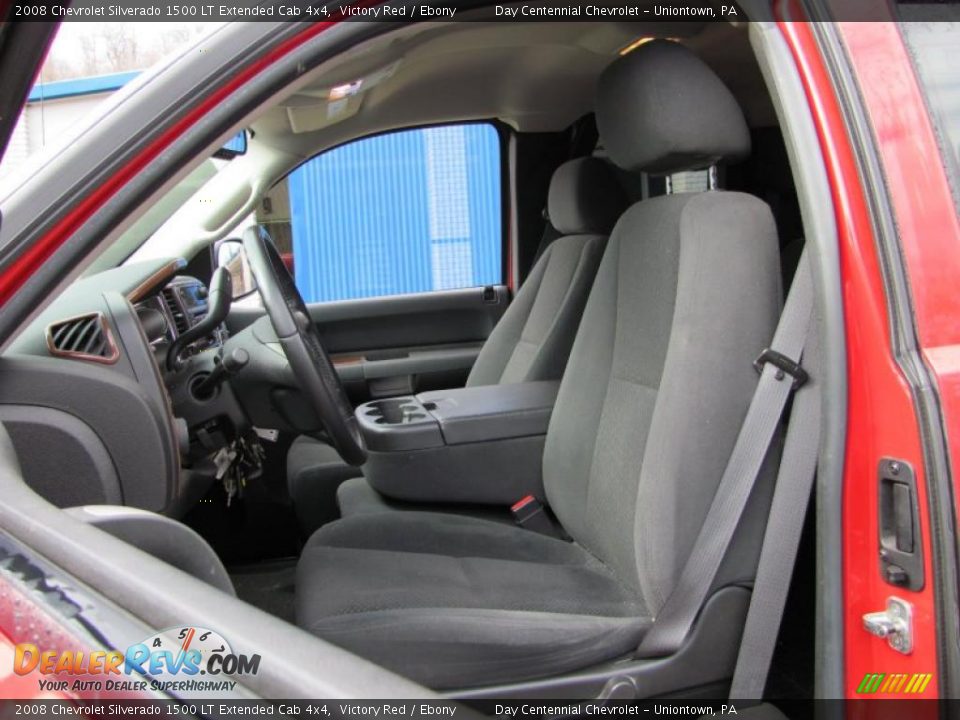 2008 Chevrolet Silverado 1500 LT Extended Cab 4x4 Victory Red / Ebony Photo #8