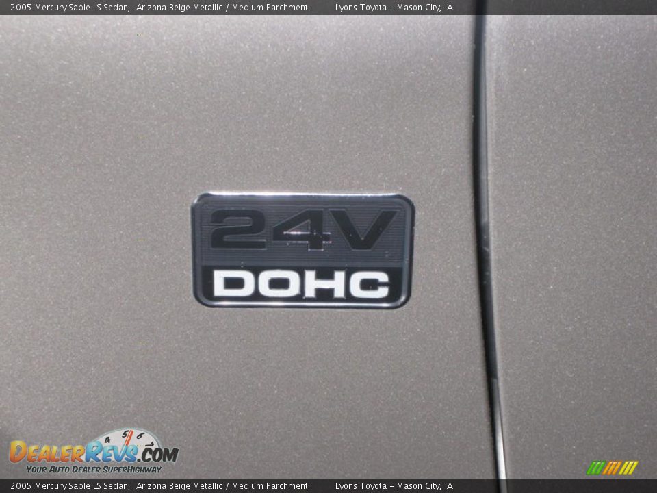 2005 Mercury Sable LS Sedan Arizona Beige Metallic / Medium Parchment Photo #19
