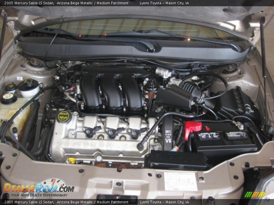 2005 Mercury Sable LS Sedan Arizona Beige Metallic / Medium Parchment Photo #20