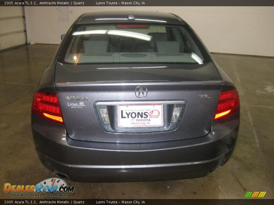 2005 Acura TL 3.2 Anthracite Metallic / Quartz Photo #5
