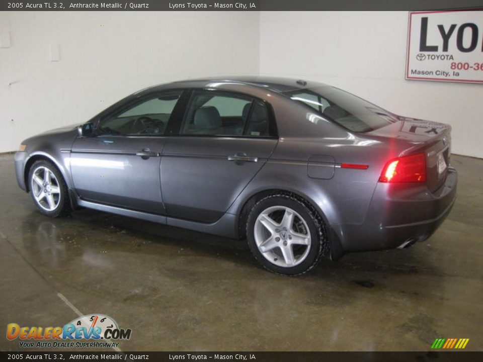 2005 Acura TL 3.2 Anthracite Metallic / Quartz Photo #6
