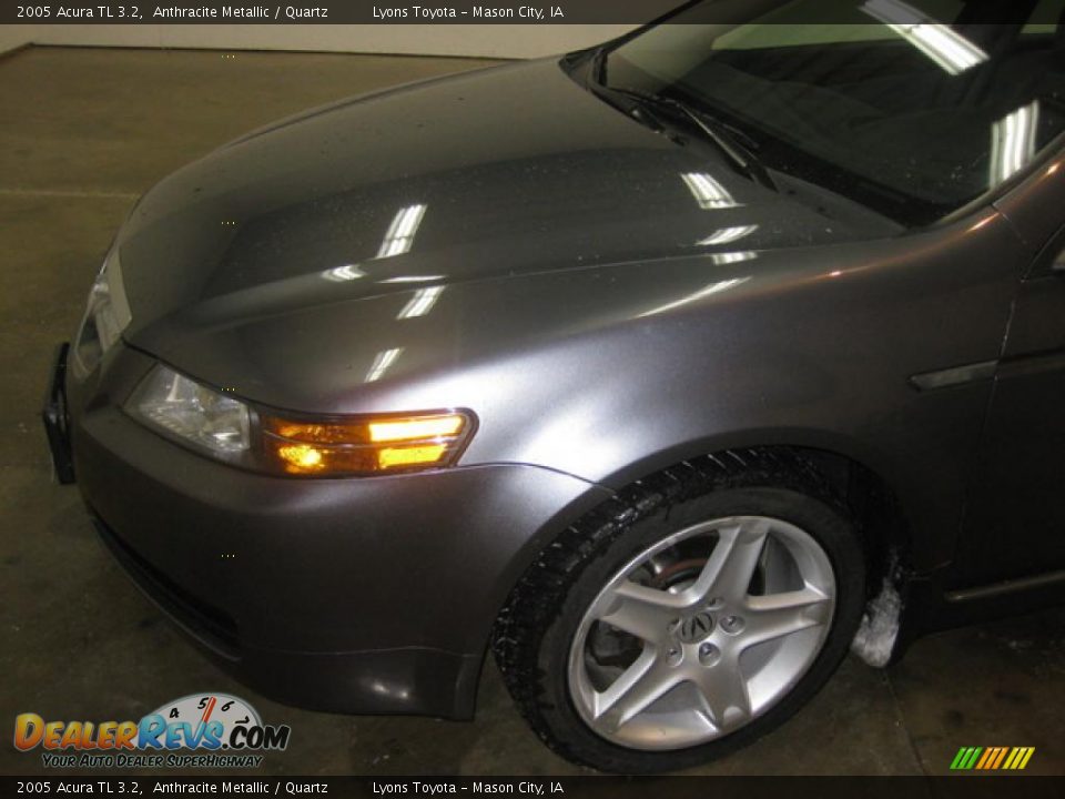 2005 Acura TL 3.2 Anthracite Metallic / Quartz Photo #7