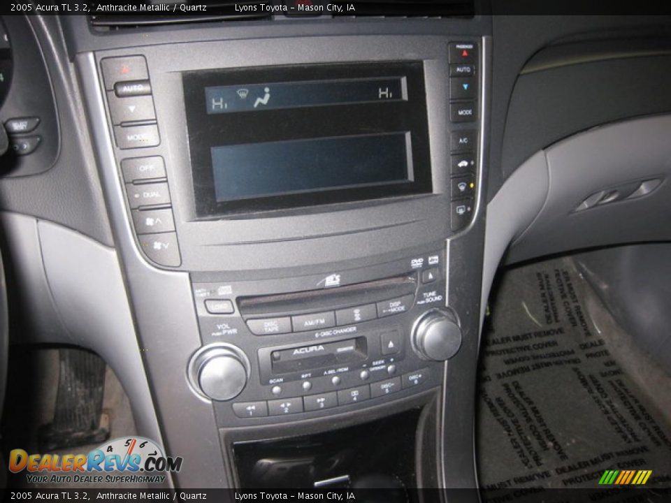 2005 Acura TL 3.2 Anthracite Metallic / Quartz Photo #14