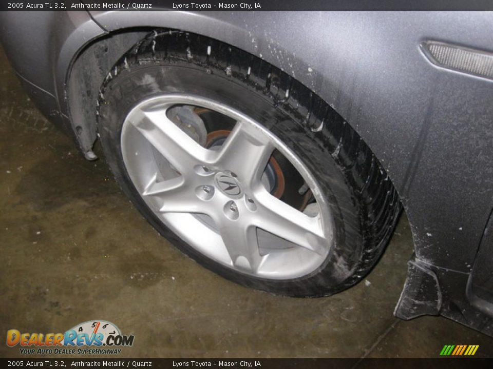 2005 Acura TL 3.2 Anthracite Metallic / Quartz Photo #22