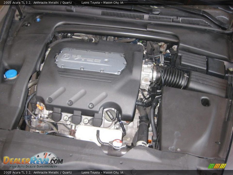 2005 Acura TL 3.2 Anthracite Metallic / Quartz Photo #23