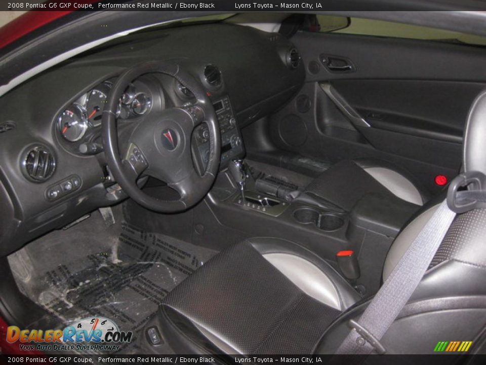 2008 Pontiac G6 GXP Coupe Performance Red Metallic / Ebony Black Photo #6