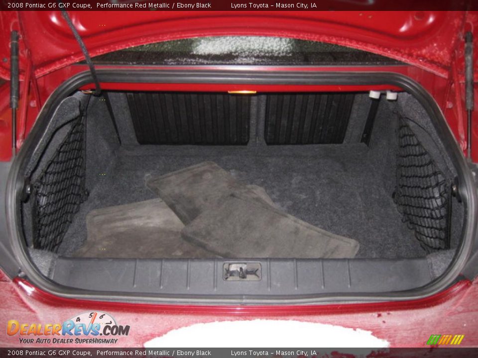 2008 Pontiac G6 GXP Coupe Performance Red Metallic / Ebony Black Photo #18