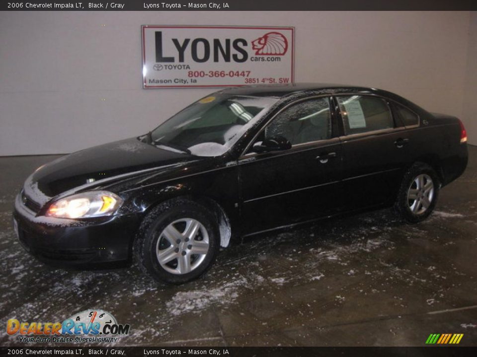 2006 Chevrolet Impala LT Black / Gray Photo #1