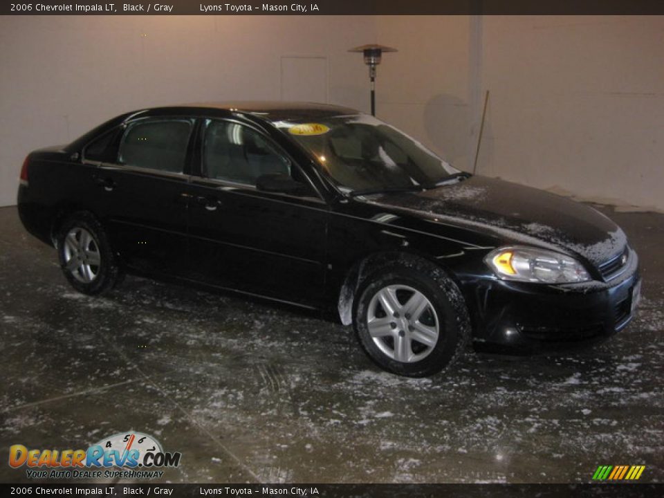 2006 Chevrolet Impala LT Black / Gray Photo #3