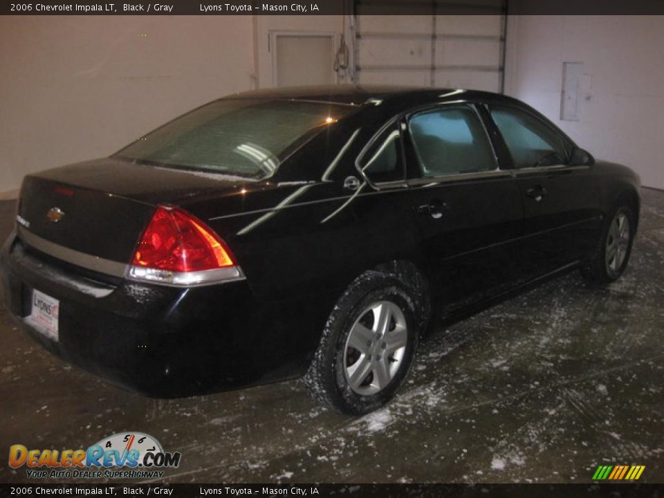 2006 Chevrolet Impala LT Black / Gray Photo #4