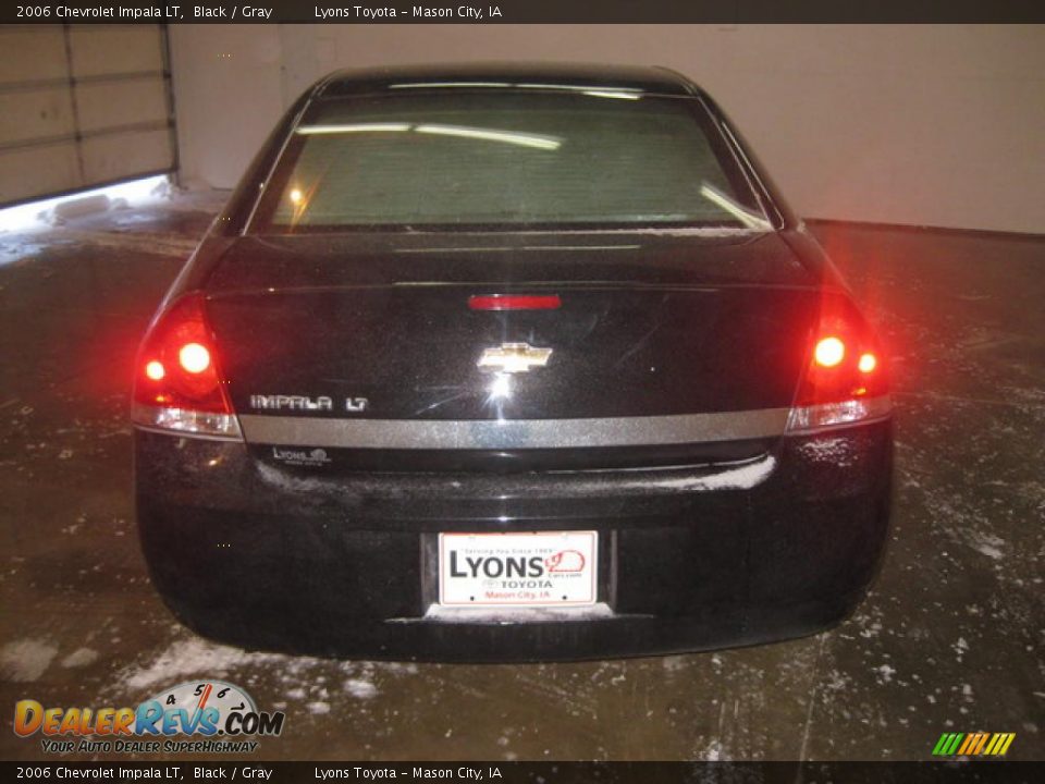 2006 Chevrolet Impala LT Black / Gray Photo #5