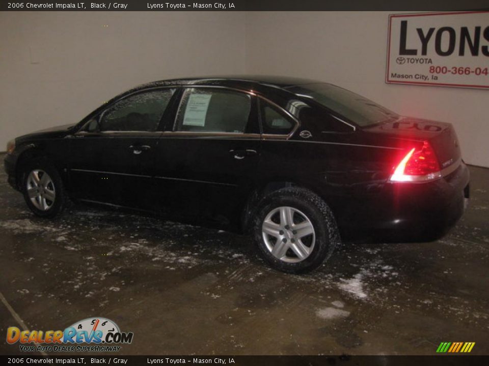 2006 Chevrolet Impala LT Black / Gray Photo #6