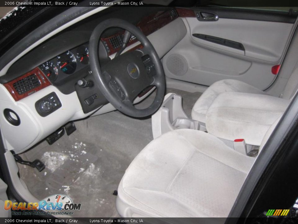 2006 Chevrolet Impala LT Black / Gray Photo #7