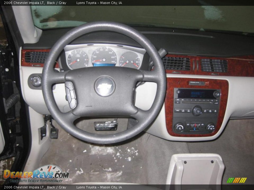 2006 Chevrolet Impala LT Black / Gray Photo #9