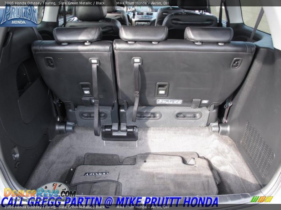 2006 Honda Odyssey Touring Slate Green Metallic / Black Photo #9