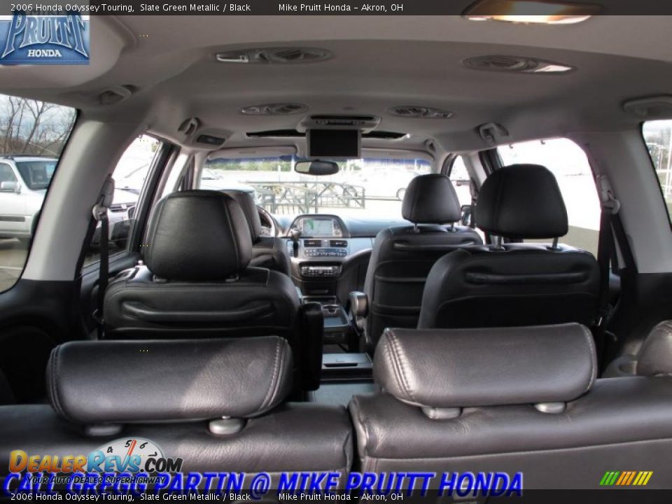 2006 Honda Odyssey Touring Slate Green Metallic / Black Photo #10
