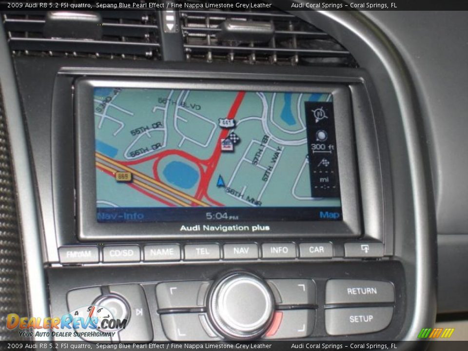 Navigation of 2009 Audi R8 5.2 FSI quattro Photo #8