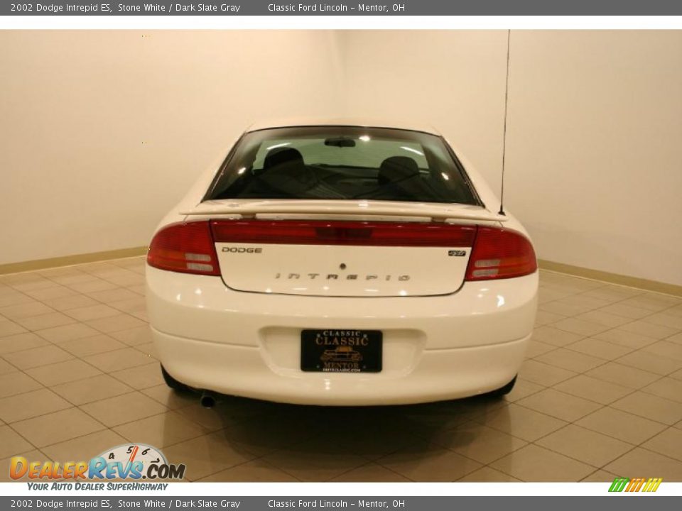 2002 Dodge Intrepid ES Stone White / Dark Slate Gray Photo #6