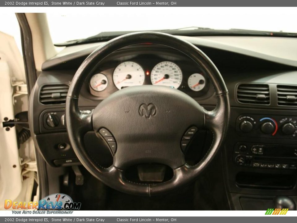 2002 Dodge Intrepid ES Stone White / Dark Slate Gray Photo #10